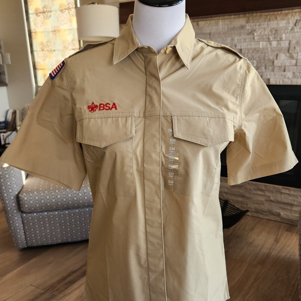 Scouts BSA Uniform Short Sleeve Shirt - Women's S